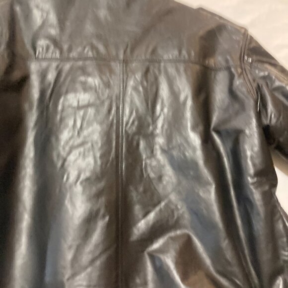 Vtg marine army military black anchor buttons officer soldier sailor mens jacket - Picture 7 of 9